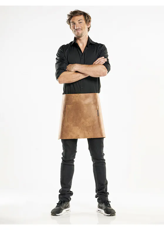Chaud Devant Apron Regular Bourbon Gold