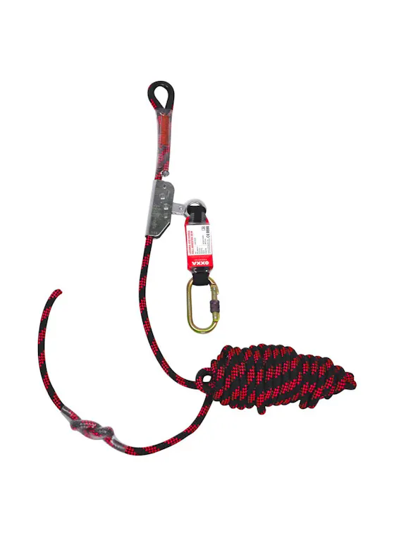OXXA Safety Products Lucania 4112 Rope Grab Valstopapparaat Met Valdemper En Lijn