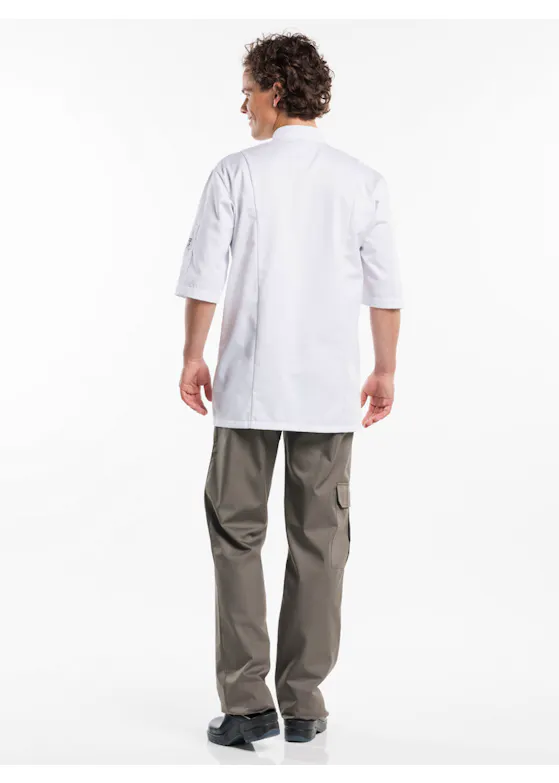 Chaud Devant Bacio Wit Short Sleeve Koksbuis