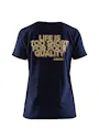 Blaklader Limited Edition 'Life is too short...' 9412 T-shirt Regular Fit Dames miniatuur