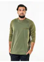 Chaud Devant Valente UFX 965 T-shirt Regular Fit Moss LS FX miniatuur