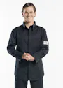 Chaud Devant Chef Shirt Zwart Koksbuis miniatuur