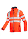 Sioen Signalisatie Softshell Jas Genova 9833A2TU2 miniatuur