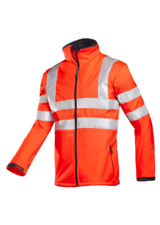 Sioen Signalisatie Softshell Jas Genova 9833A2TU2
