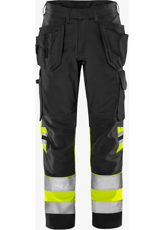 Fristads Trofta High Vis Green werkbroek klasse 1 2640 GPLU