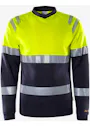Fristads 133268 T-Shirt Met Lange Mouwen High Vis Klasse 1 7107 Tfl Reflecterend Vlamwerend miniatuur