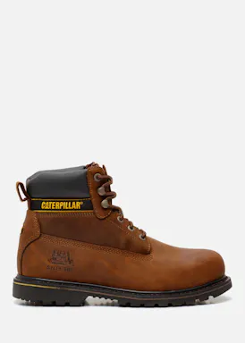 Caterpillar Holton S3 Werklaarzen Bruin