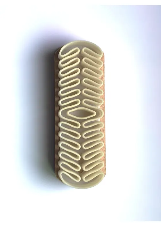 Steel Blue Crepe Brush Nubuck