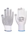 Portwest Grip 13 PVC Dotted Touchscreen Handschoen (12 Paar) miniatuur