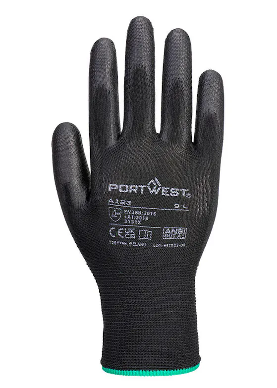 Portwest PU Palm Glove Latex Free - Full Carton (144 Paar)