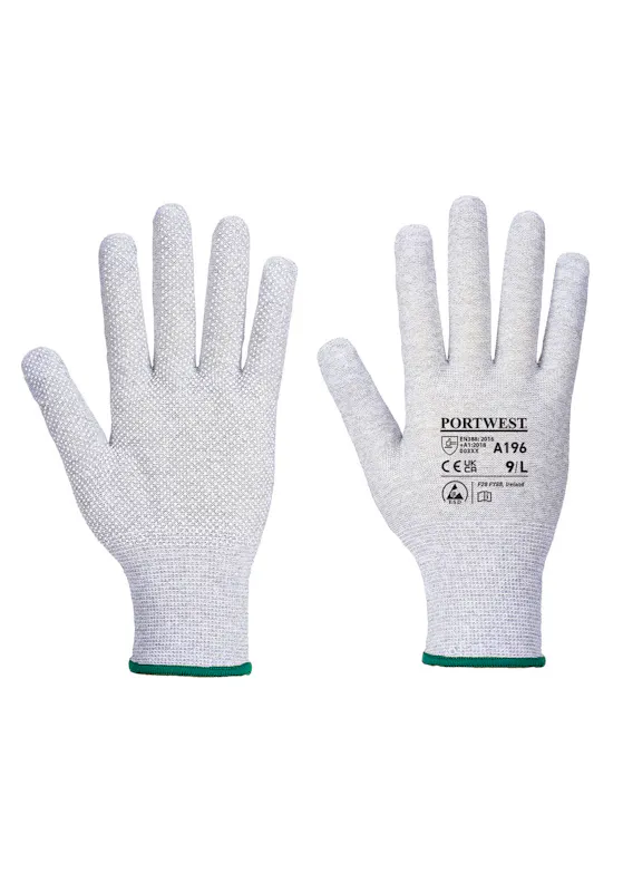 Portwest Antistatic Micro Dot Glove
