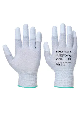 Portwest Antistatic PU Fingertip Glove