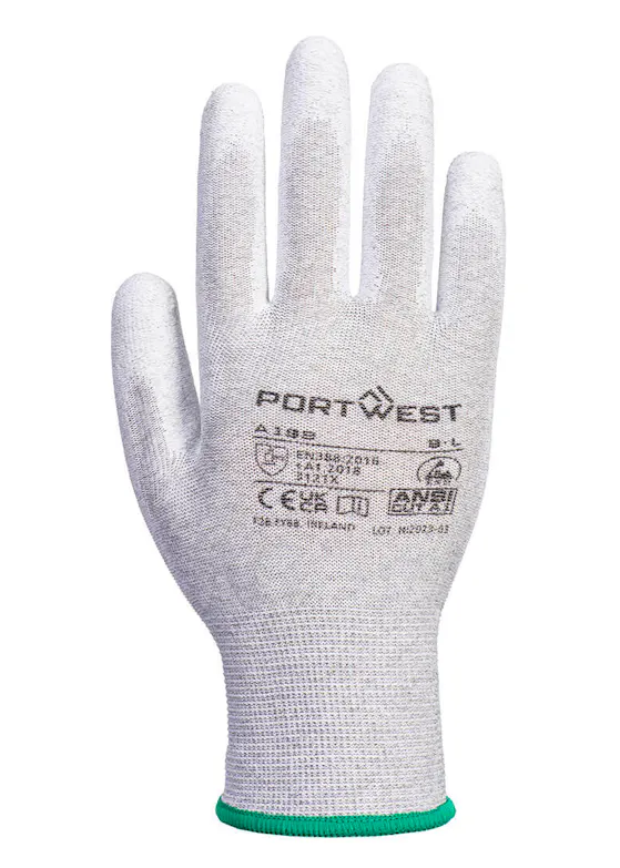 Portwest Antistatic PU Palm Glove
