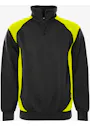 Fristads 300511 Sweater Met Korte Rits 7048 GSM - 122408 Regular Fit Skarup miniatuur