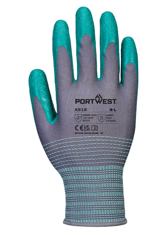 Portwest Grip 15 Nitrile Crinkle Glove (12 paar)