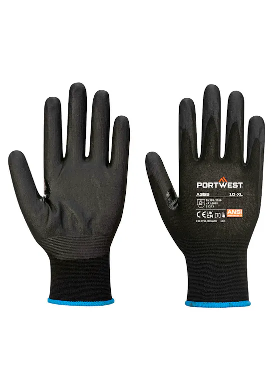 Portwest NPR15 Nitrile Foam Touchscreen Glove (12 paar)