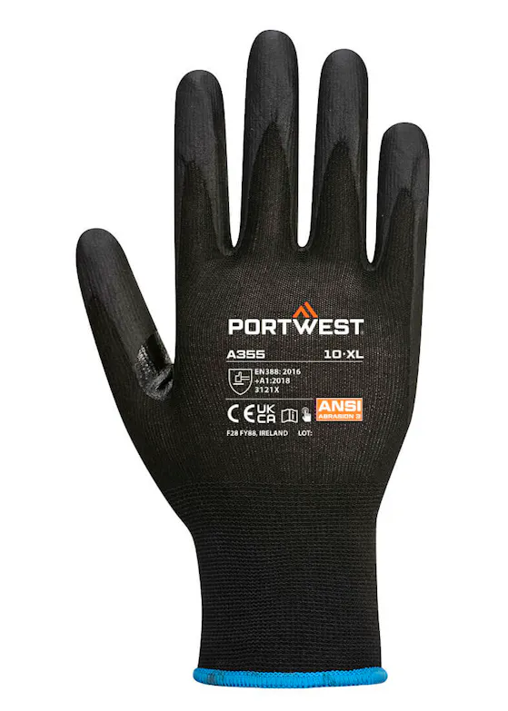 Portwest NPR15 Nitrile Foam Touchscreen Glove (12 paar)