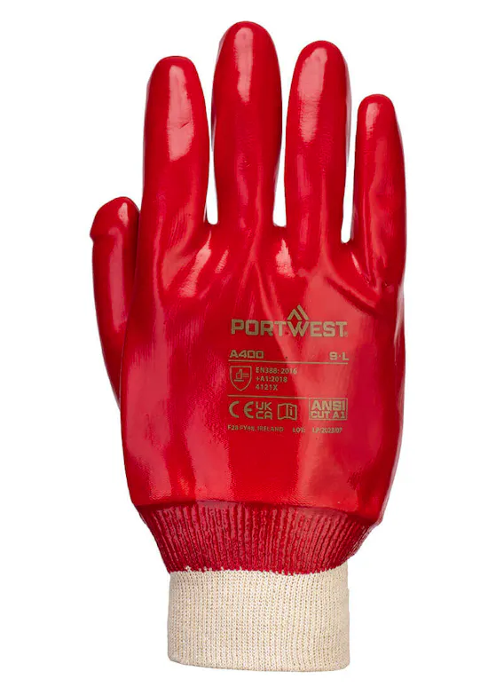 Portwest PVC Knitwrist