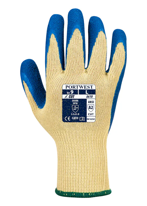 Portwest LR Latex Grip Glove