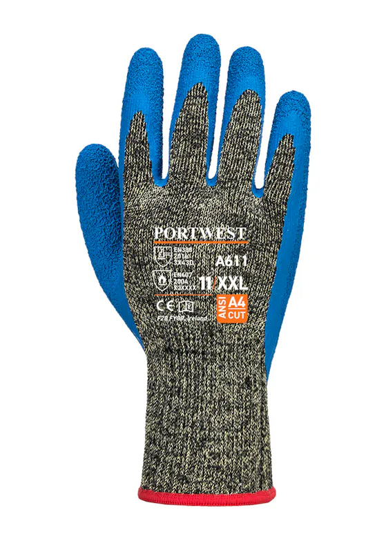 Portwest Aramid HR Cut Latex Glove