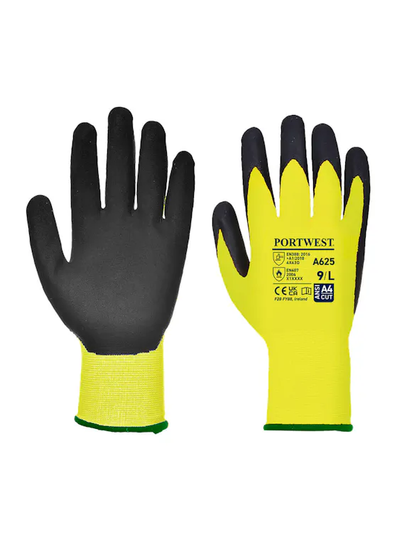 Portwest Vis-Tex Cut Resistant Glove - PU