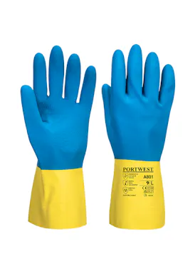Portwest Double Dipped Latex Gauntlet