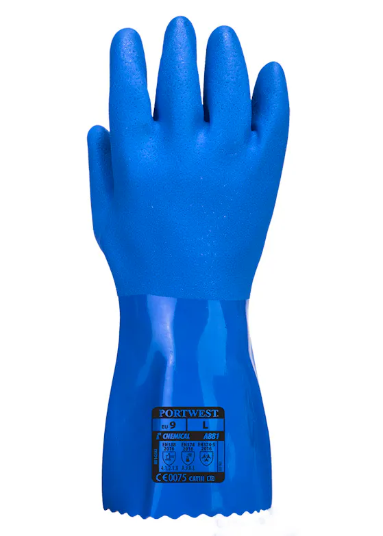 Portwest Marine Ultra PVC Chem Gauntlet