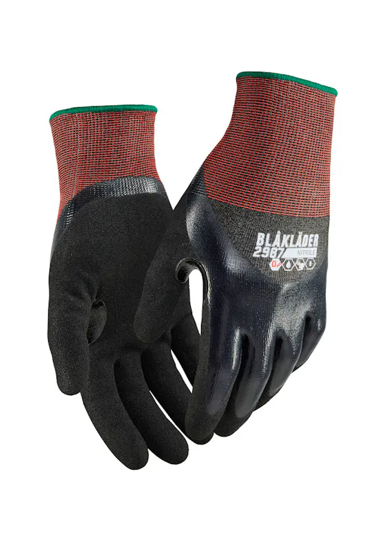 Blaklader 2987 Snijbestendige Handschoenen D Nitril-Gecoat