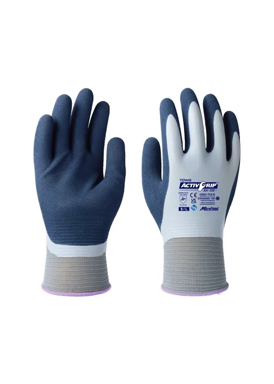 Towa ActivGrip XA-326 Latex Gecoate Werkhandschoen