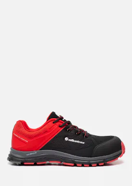 Albatros Lift Red Impulse Low S1P Werkschoen Zwart/Rood 