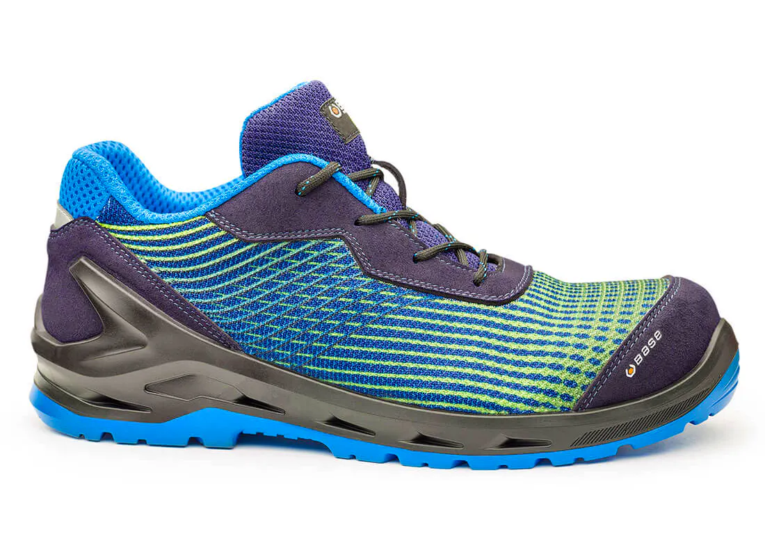 Marineblauw/Fluo
