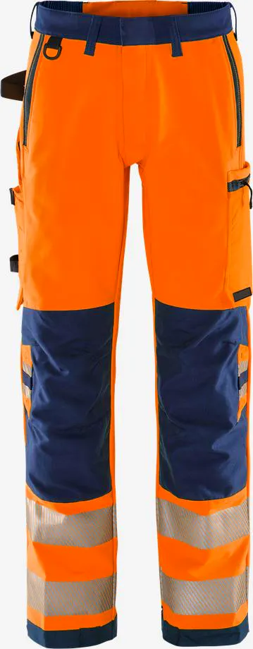 Hi-Vis Oranje/Marineblauw