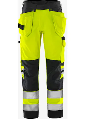 Fristads Trofta High Vis Green werkbroek klasse 2 2641 GPLU