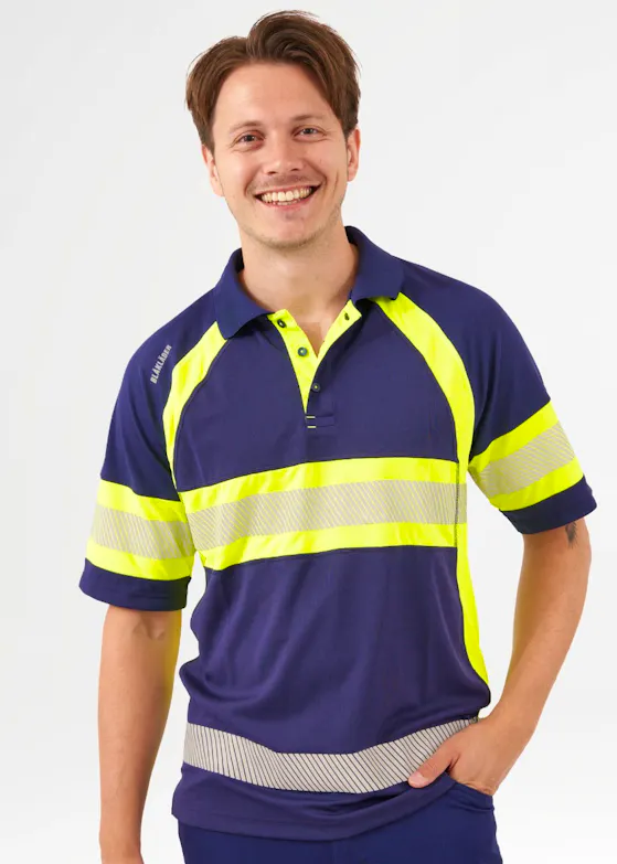 Blåkläder 3338 Poloshirt High Vis Klasse 1