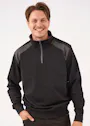 Blåkläder 33531158 Sweatshirt Bi-Colour met Halve Rits Reflecterend Schilder miniatuur
