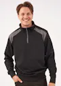 Blåkläder 33531158 Sweatshirt Bi-Colour met Halve Rits Reflecterend Schilder miniatuur
