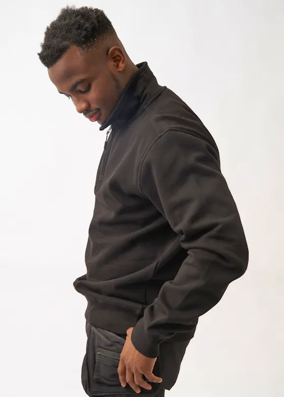 Blåkläder 33651048 Sweatshirt Jersey Halve Rits Regular Fit