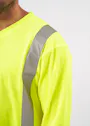 Blåkläder 3385 T-shirt lange mouw High Vis miniatuur