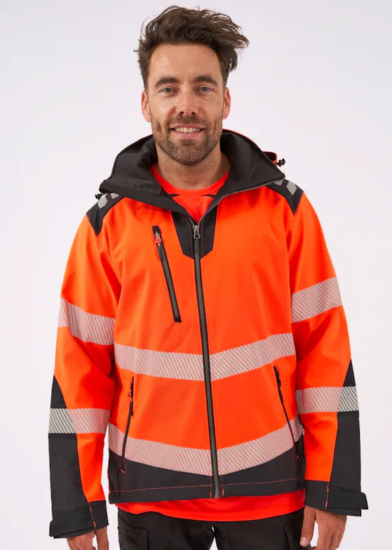 Blaklader 4491 Softshell Jack High Vis