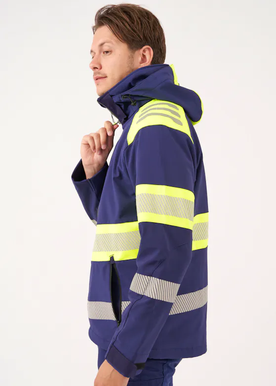Blåkläder 4494 Softshell Jack High Visibility