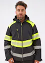Blåkläder 4494 Softshell Jack High Visibility miniatuur