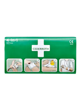 Cederroth 4-in-1 bloedstelpende verbanden (1996894)