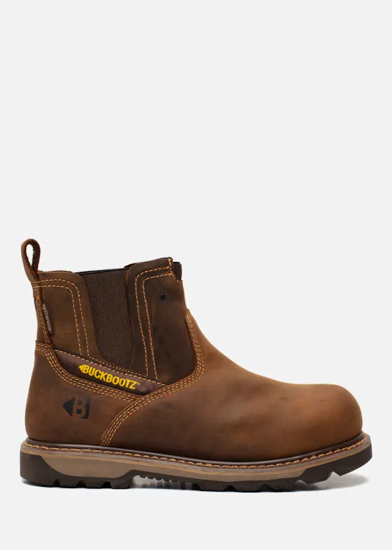 Buckbootz B1180 Instapper SB Donkerbruin
