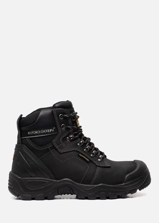 Buckbootz BSH009 S3 Werkschoen Zwart