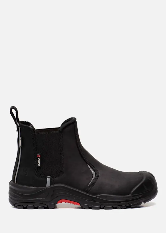 Buckbootz NKZ101 S3 Instapper Zwart