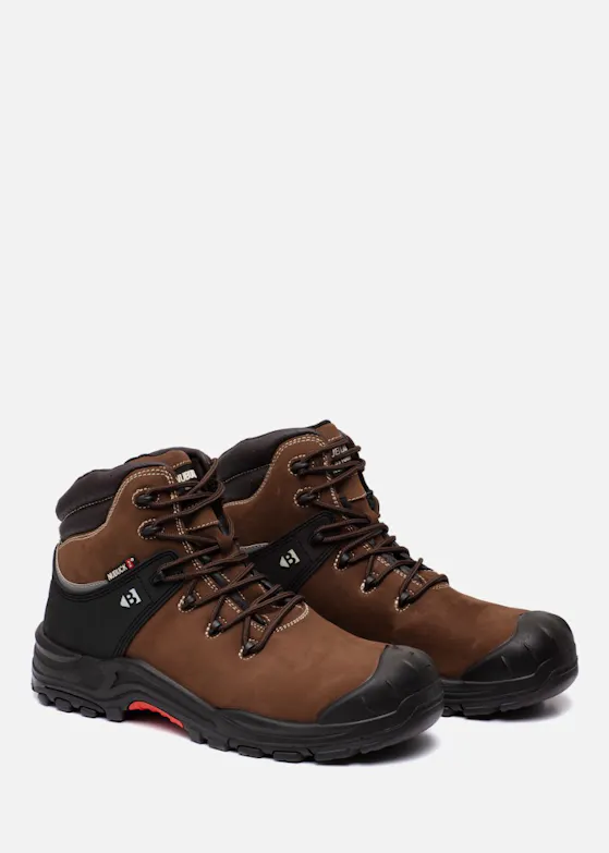 Buckbootz Nubuckz Hoge Werkschoen S3