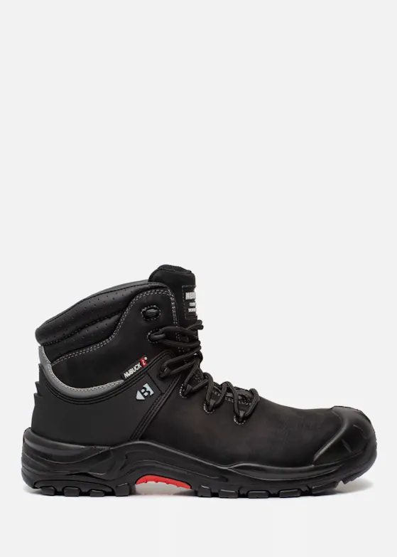 Buckbootz NKZ102 S3 Instapper Zwart