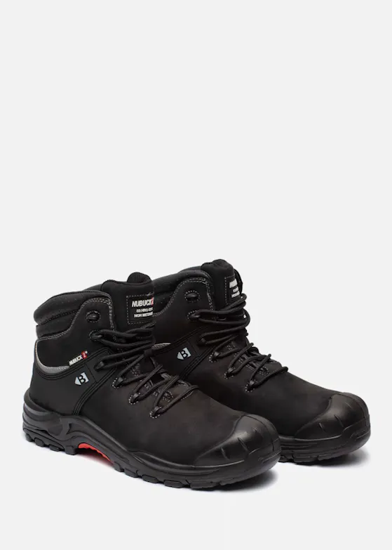 Buckbootz NKZ102 S3 Instapper Zwart