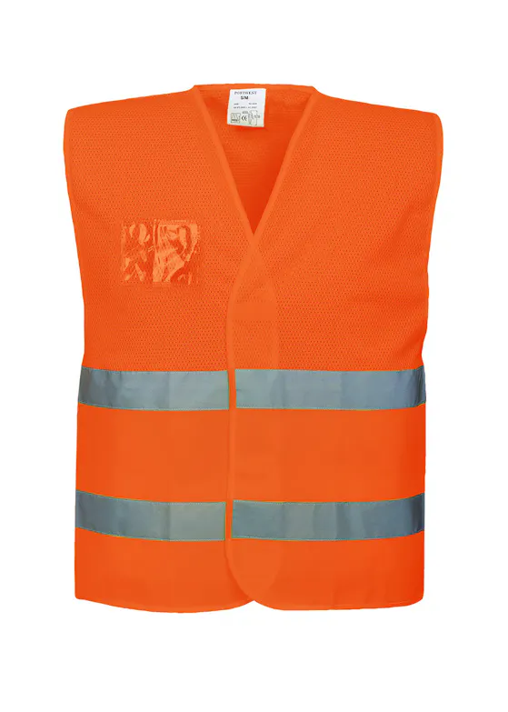 Portwest C494 Meshvest Half Hi-Vis Reflecterend Regular Fit