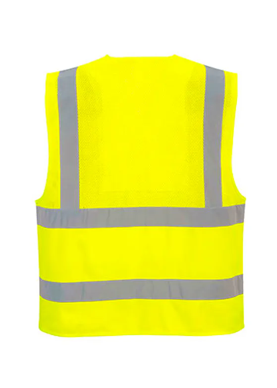 Portwest C494 Meshvest Half Hi-Vis Reflecterend Regular Fit